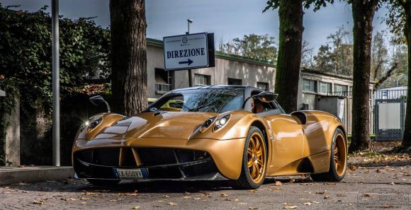 Pagani Huayra Gold Edition