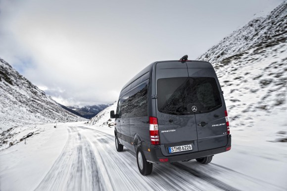 Mercedes Sprinter 4x4: Espacio y tracción