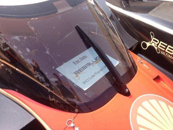 Rebellion Racing pone a la venta su último LMP1