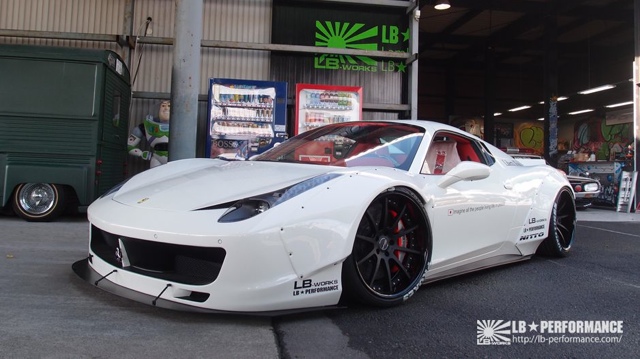 LB Performance nos presenta su impresionante Ferrari 458 Spider