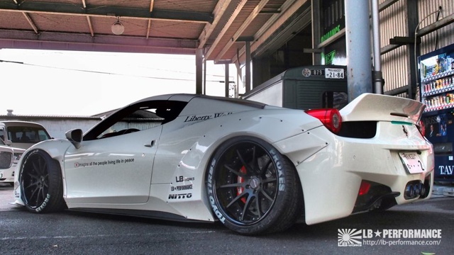 LB Performance nos presenta su impresionante Ferrari 458 Spider 4