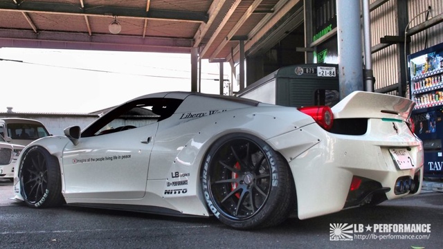 LB Performance nos presenta su impresionante Ferrari 458 Spider