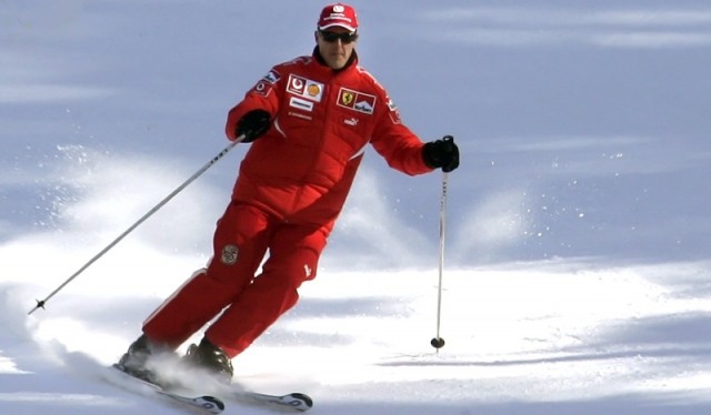 Schumacher en estado crítico tras su caída en la nieve 2