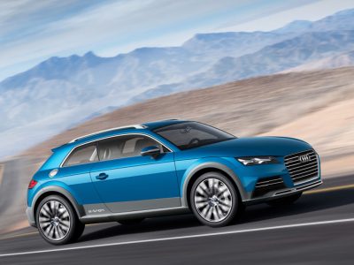 Audi nos muestra un concepto de Crossover que anticipa la línea del próximo TT