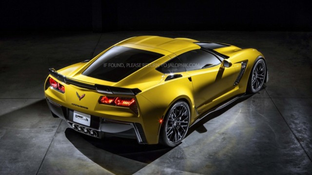 Filtradas las primeras imágenes del Corvette Z06 2014