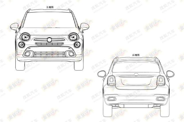 Filtrado: Fiat 500X, aquí llegan las patentes 2