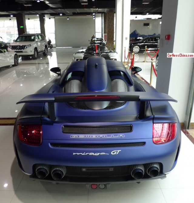 Gemballa Mirage GT Matte Blue Edition a la venta