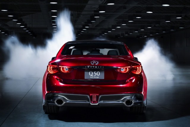 Infiniti Q50 Eau Rouge Concept, el anti-M3 ha llegado