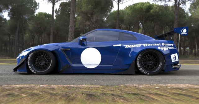 Rocket Bunny transforma estéticamente al Nissan GT-R