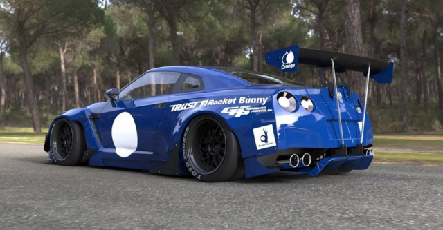 Rocket Bunny transforma estéticamente al Nissan GT-R