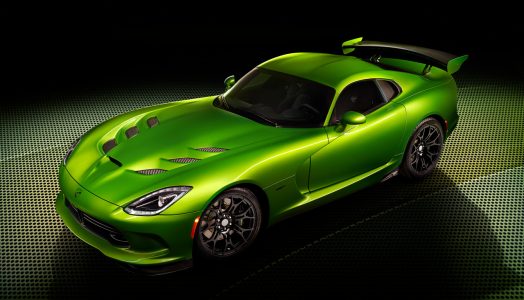 Street and Racing Technology (SRT) brand introduces new Stryker Green exterior color for 2014 SRT Viper