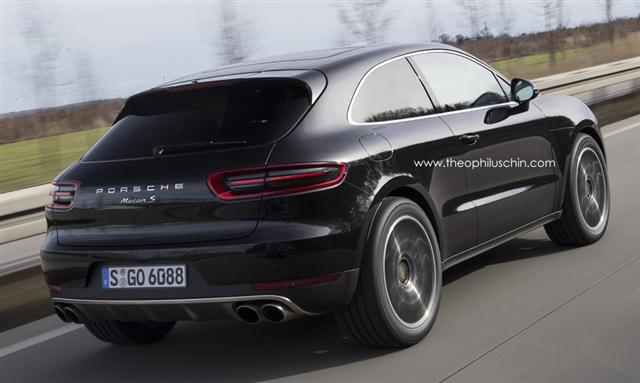 Así sería el Porsche Macan de 3 puertas 1