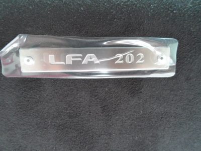 A la venta un Lexus LFA