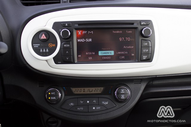 Prueba: Toyota Yaris 100 SoHo MultiDrive (diseño, habitáculo, mecánica) 7