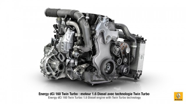 Renault anuncia el 1.6 Energy dCi 160 Twin Turbo