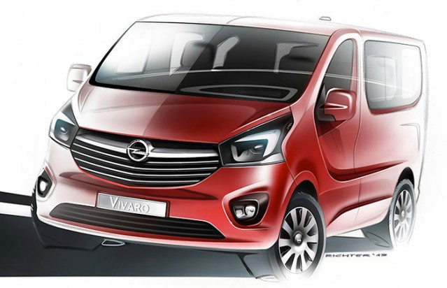 Teaser del nuevo Opel Vivaro y Renault Trafic 1