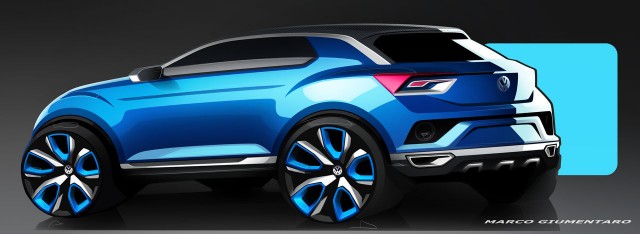 Volkswagen T-ROC: El anticipo de su crossover del segmento B 1