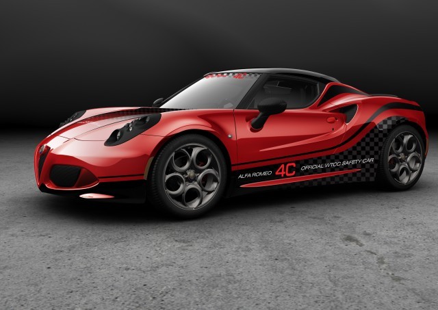 El Afa Romeo 4C será el coche de seguridad del Campeonato del Mundo de Turismos