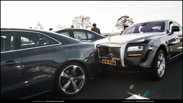 Estrella su BMW M5 contra un Rolls-Royce Ghost 3