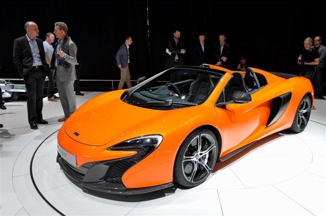 Ginebra 2014: McLaren 650S Spider 1