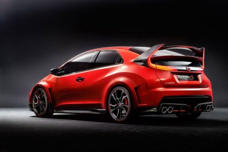 Honda Civic Type R Concept: Aspecto macarra.... y único