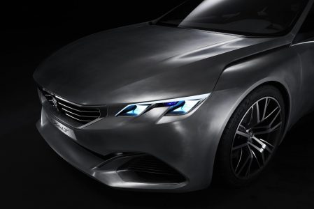 Peugeot Exalt Concept: 340 CV a través del sistema híbrido HYbrid4