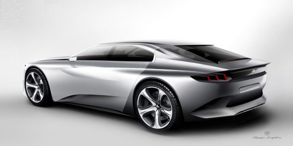 Peugeot Exalt Concept: 340 CV a través del sistema híbrido HYbrid4