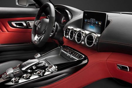 Filtradas las primeras imágenes del interior del Mercedes AMG GT