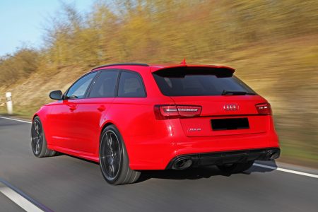 Audi RS6 Avant bajo el rodillo de HPerformance