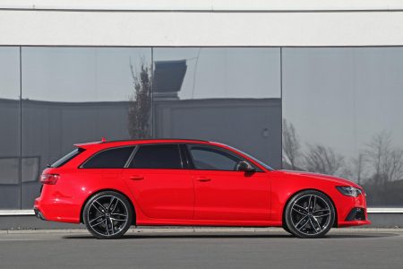 Audi RS6 Avant bajo el rodillo de HPerformance