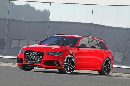 Audi RS6 Avant bajo el rodillo de HPerformance