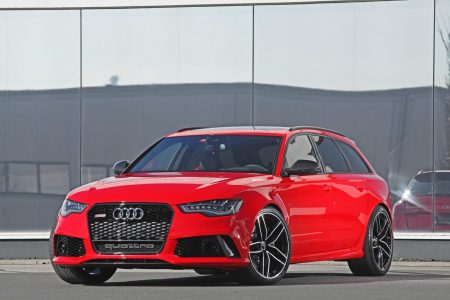 Audi RS6 Avant bajo el rodillo de HPerformance