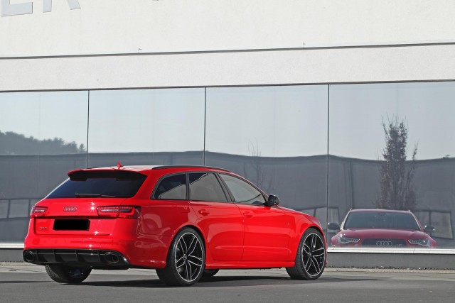 Audi RS6 Avant bajo el rodillo de HPerformance