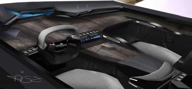 Peugeot Exalt Concept: 340 CV a través de un sistema híbrido HYbrid4 3