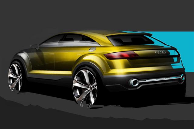 Primeros bocetos oficiales del Audi Q4 1