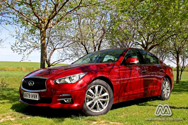 Prueba: Infiniti Q50 2.2d GT (diseño, habitáculo, mecánica)