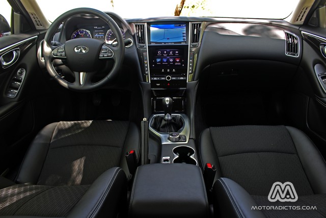 Prueba: Infiniti Q50 2.2d GT (diseño, habitáculo, mecánica) 8