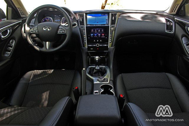 Prueba: Infiniti Q50 2.2d GT (diseño, habitáculo, mecánica)