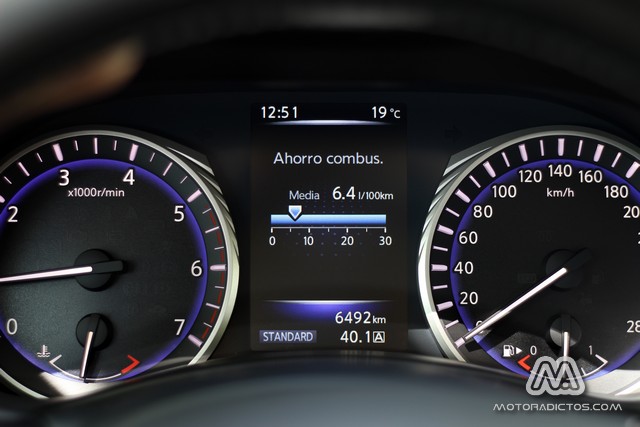 Prueba: Infiniti Q50 2.2d GT (equipamiento, comportamiento, conclusión)