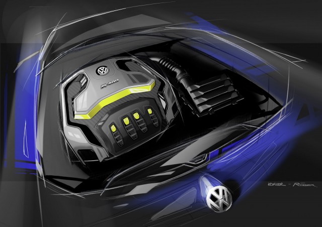 Volkswagen Golf R 400 Concept: 400 CV de camino a Pekín