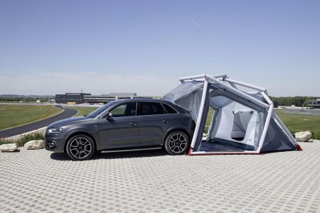 Audi lleva al Wörthersee un Q3 con tienda de campaña