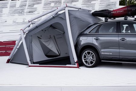 Audi lleva al Wörthersee un Q3 con tienda de campaña