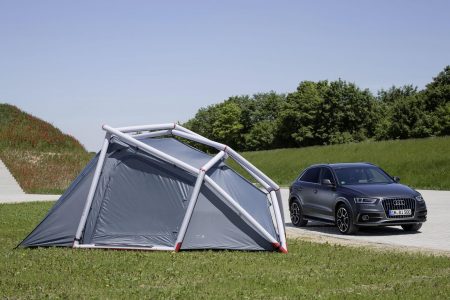 Audi lleva al Wörthersee un Q3 con tienda de campaña