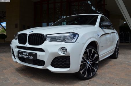 Este es el BMW X4 ataviado con el paquete M Performance