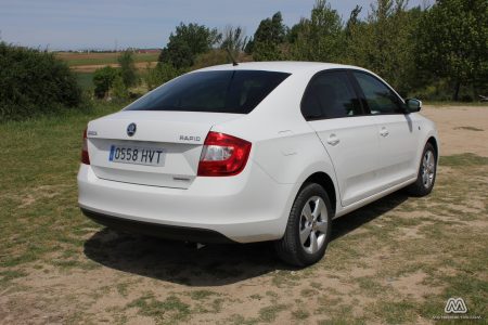 Prueba: Skoda Rapid Greenline 1.6 TDI 90 CV (equipamiento, comportamiento, conclusión)