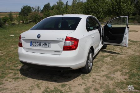 Prueba: Skoda Rapid Greenline 1.6 TDI 90 CV (equipamiento, comportamiento, conclusión)