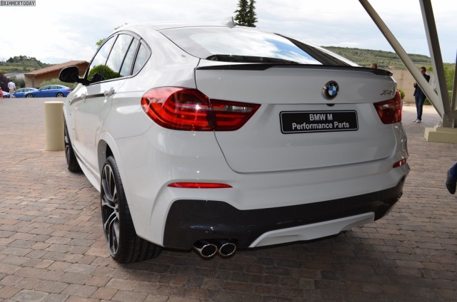 Este es el BMW X4 ataviado con el paquete M Performance 2
