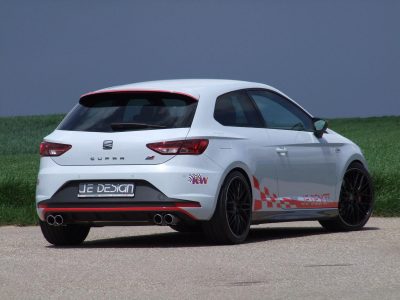 JE Design pone tu SEAT León Cupra a la altura de los más grandes