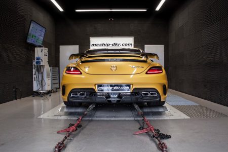 Más potencia para tu Mercedes SLS AMG Black Series gracias a McChip