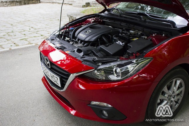 Prueba: Mazda 3 SkyActiv-G 100 CV (diseño, habitáculo, mecánica) 4